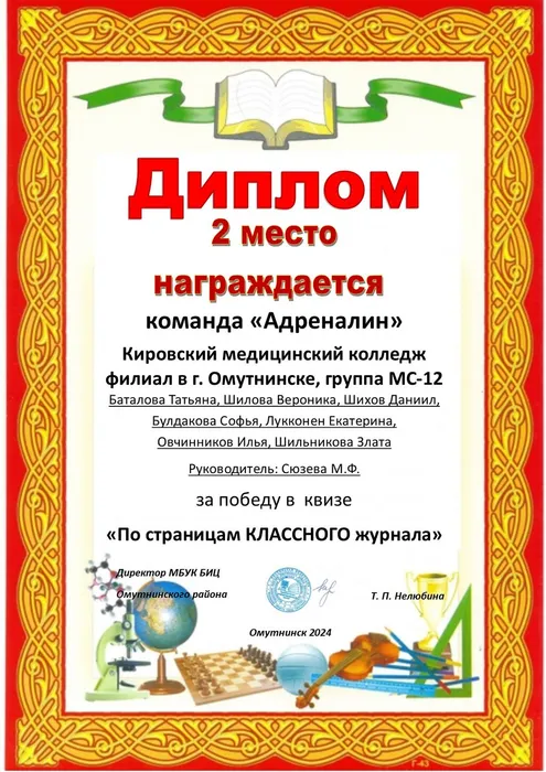 2 место КМК Адреналин